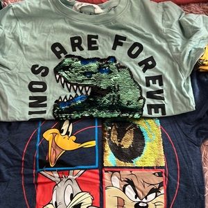 Kids shirt lot h&m Gymboree and children’s place size 6-7